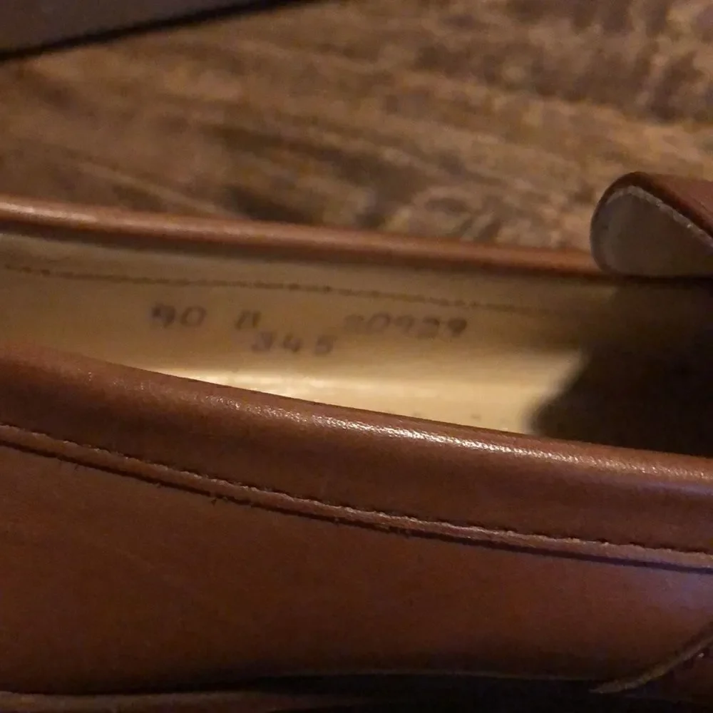 Cole Haan Vintage 90’s Camel Strap Kiltie Men’s size 9B